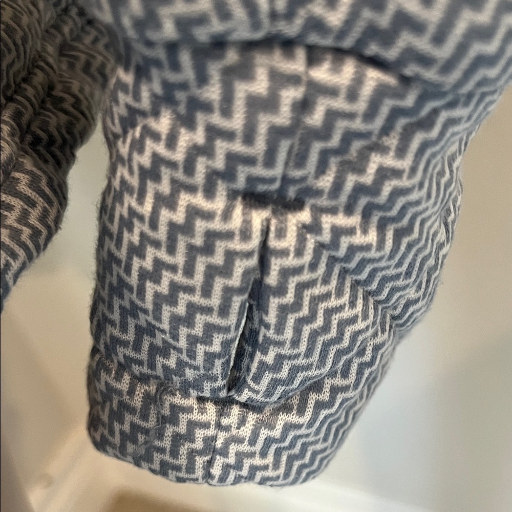 NWT Jones New York, lt blue Quilted Hoodie w/ pockets - Picture 3 of 6